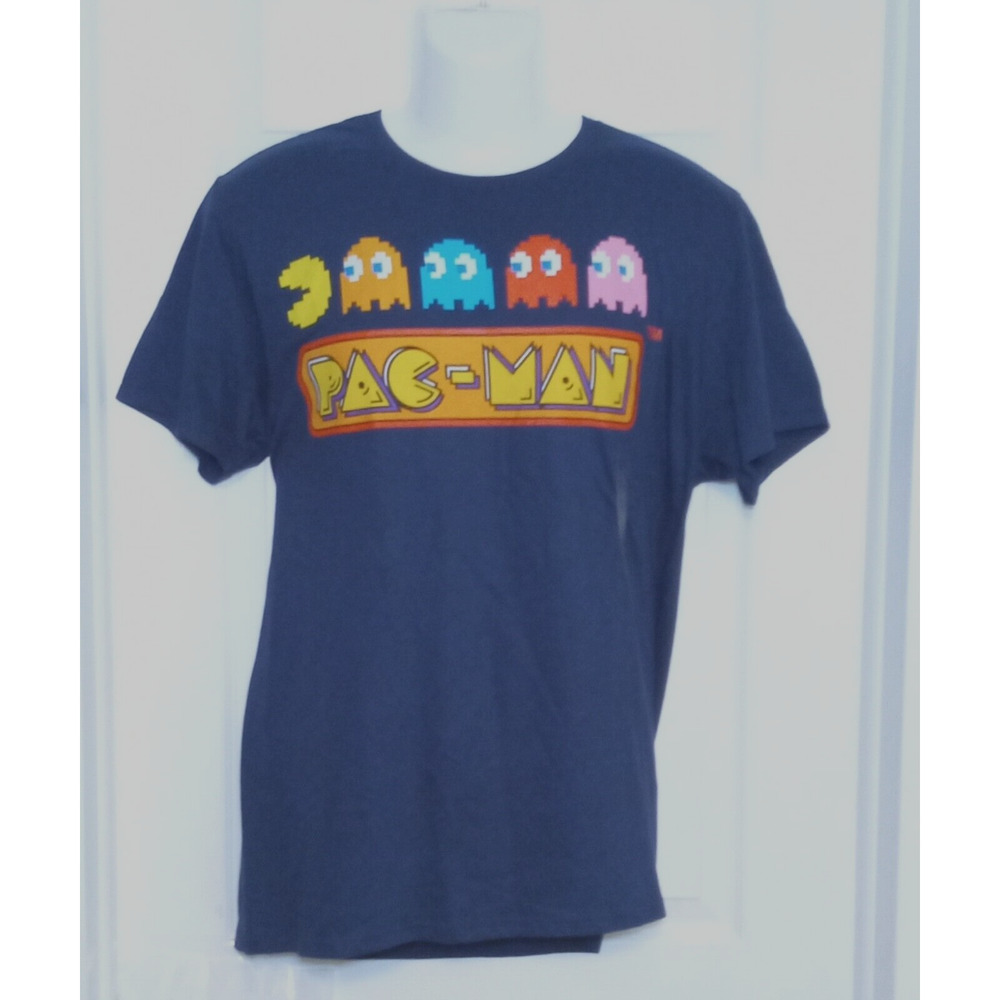 NWT Pac-Man Navy Blue T-Shirt Men's large